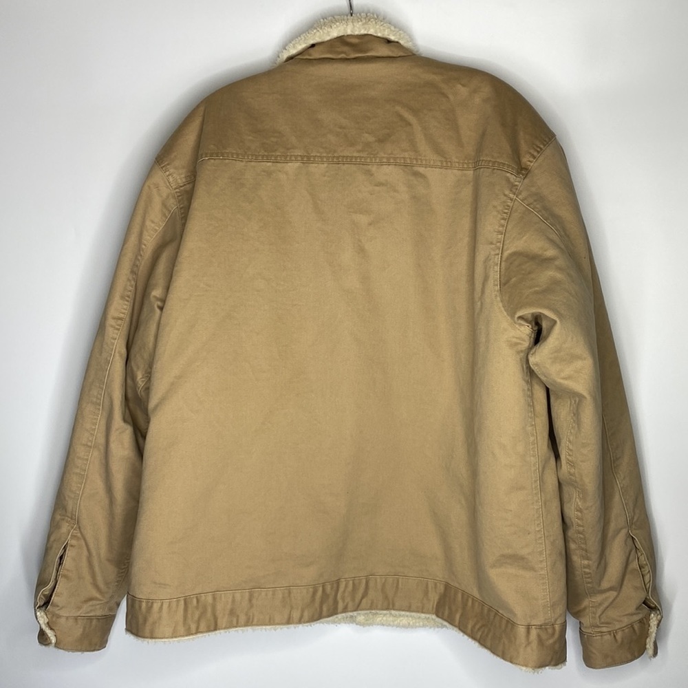 Moose Creek Sherpa Lined Button Up Jacket Large - image 2